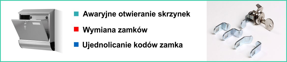 Kto wymienia zamki w skrzynce pocztowej? 600-277-499