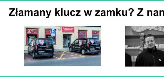 Jak wyciągnąć złamany klucz z zamka?