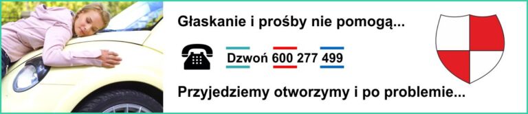 Co zrobić, gdy w aucie zatrzaśnie się klucz? 600-277-499