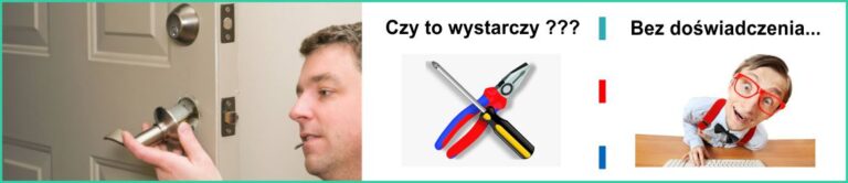 Czy montaż zamka w drzwiach wymaga specjalnych narzędzi? 600-277-499