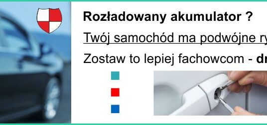 Jak otworzyć samochód, kiedy rozładuje się akumulator?
