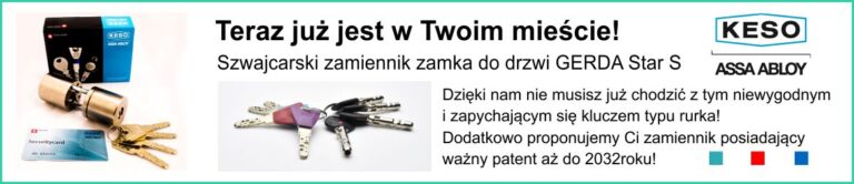 KESO RIM 6000 – idealny zamiennik zamka Gerda RIM 6000