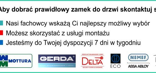 Zamek wpuszczany do drzwi – jaki kupić?