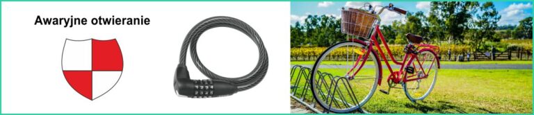 Awaryjne otwieranie blokady rowerowej w Gdańsku – 600-277-499