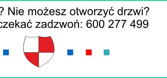 Co robić, gdy nie możemy otworzyć drzwi do mieszkania? 600-277-499