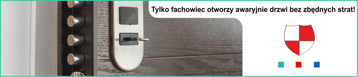 Dlaczego awaryjne otwieranie wymaga pomocy ślusarza?
