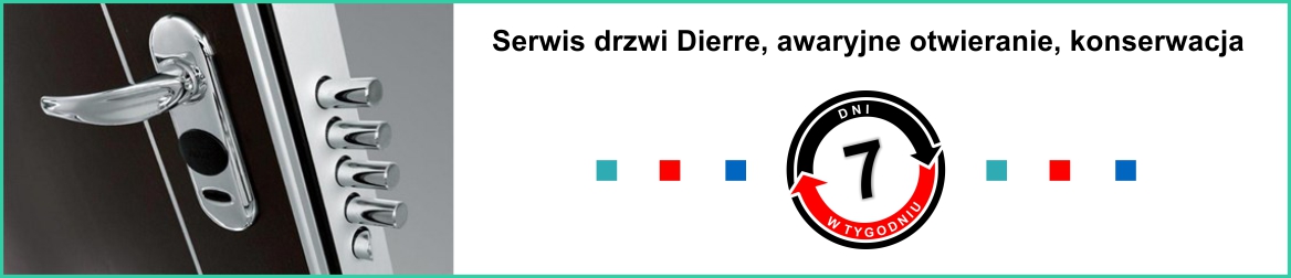 Wymiana zamków DIERRE Gdańsk