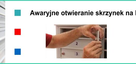 Jak otworzyć skrzynkę na listy?